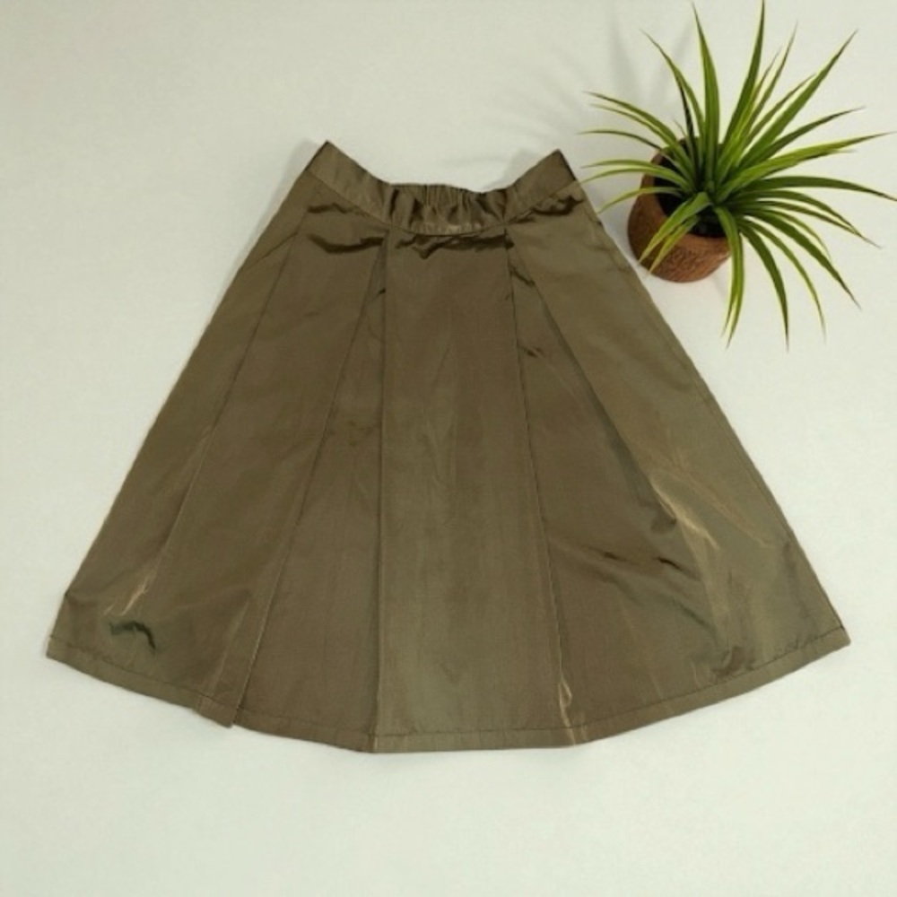 Moussy A-Line Skirt in Olive Green Size 2